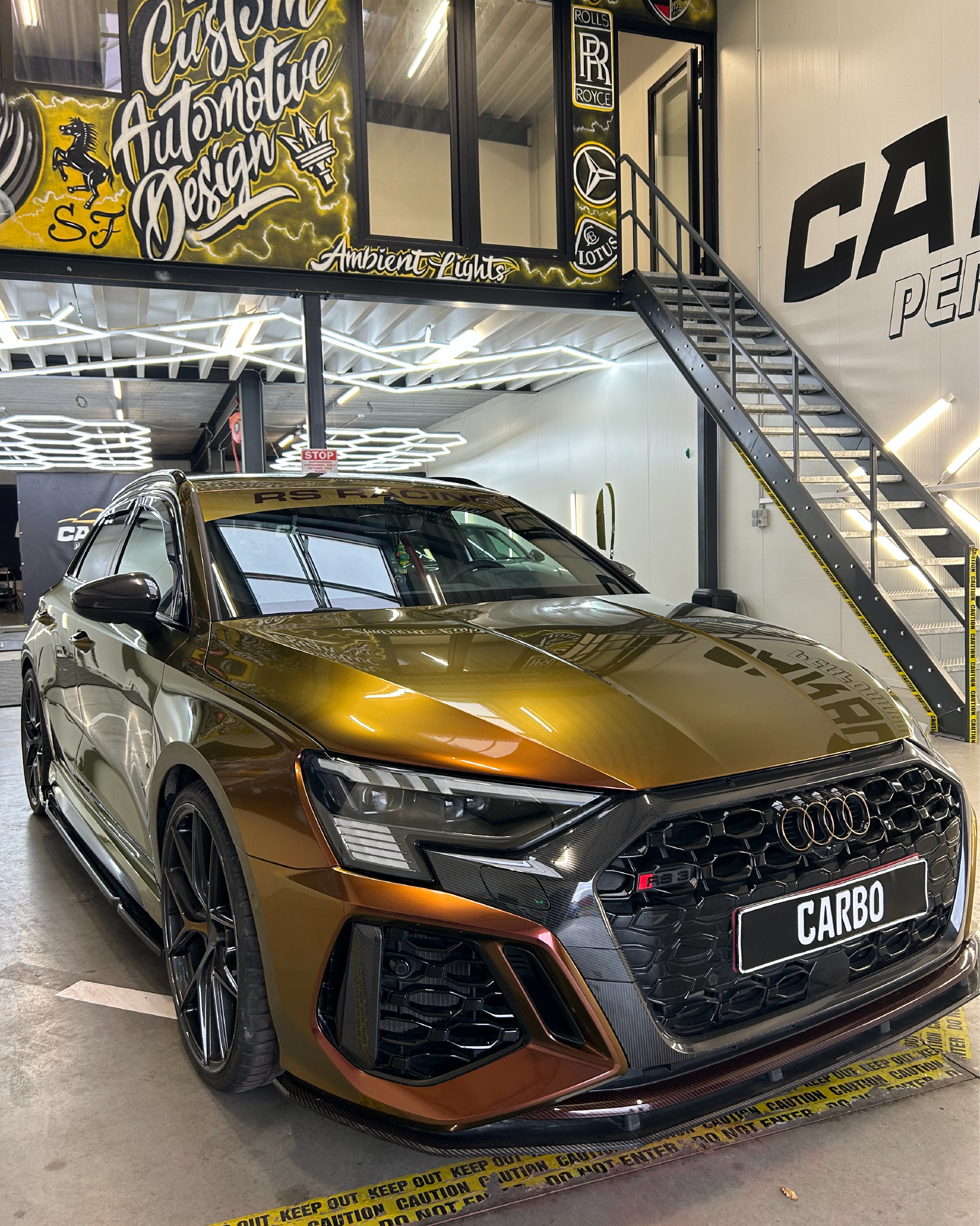 Full body car wrapping matte satijn gloss België - Carbo Performance