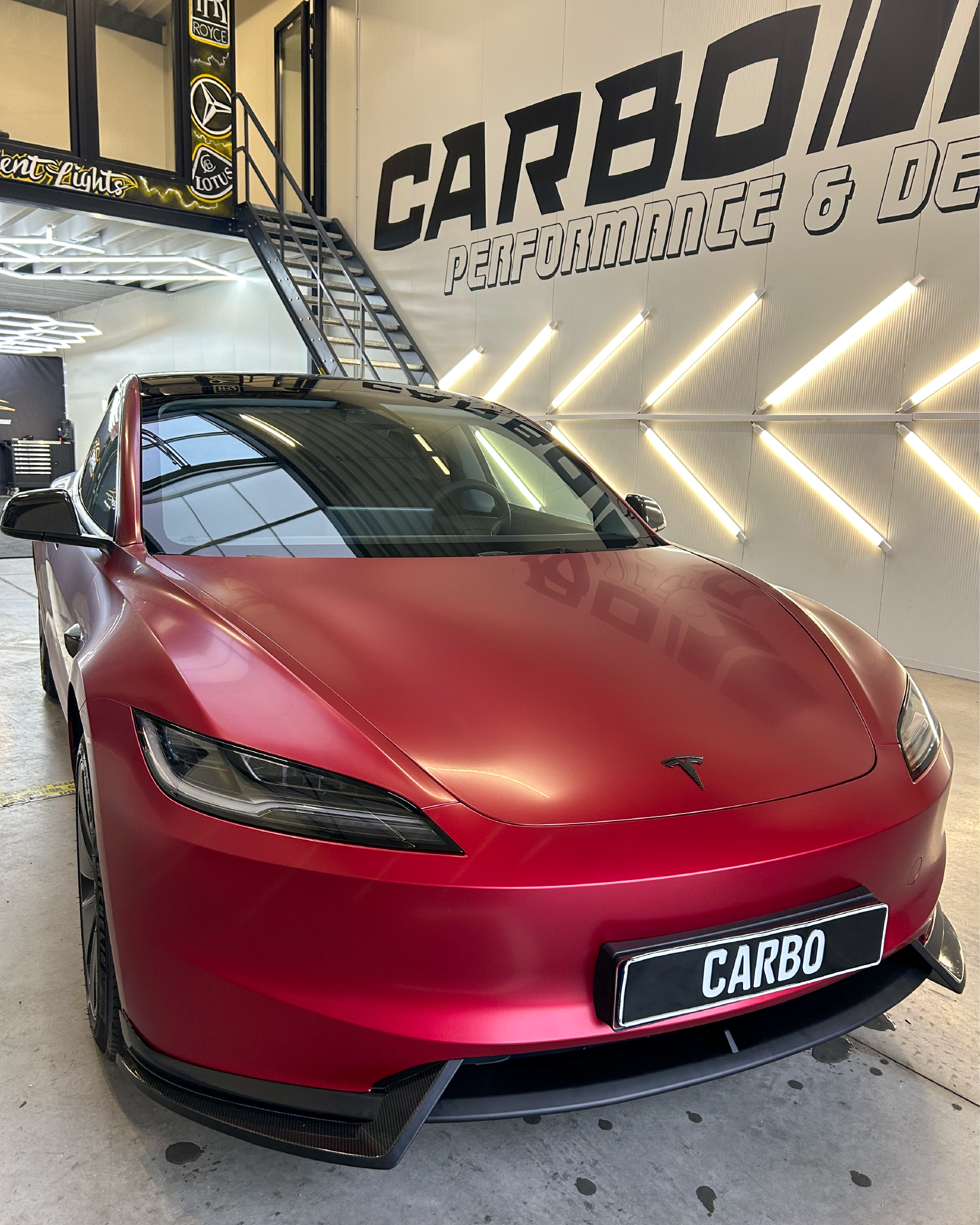 Paint Protection Film PPF installatie op luxe wagen België - Carbo Performance Duffel